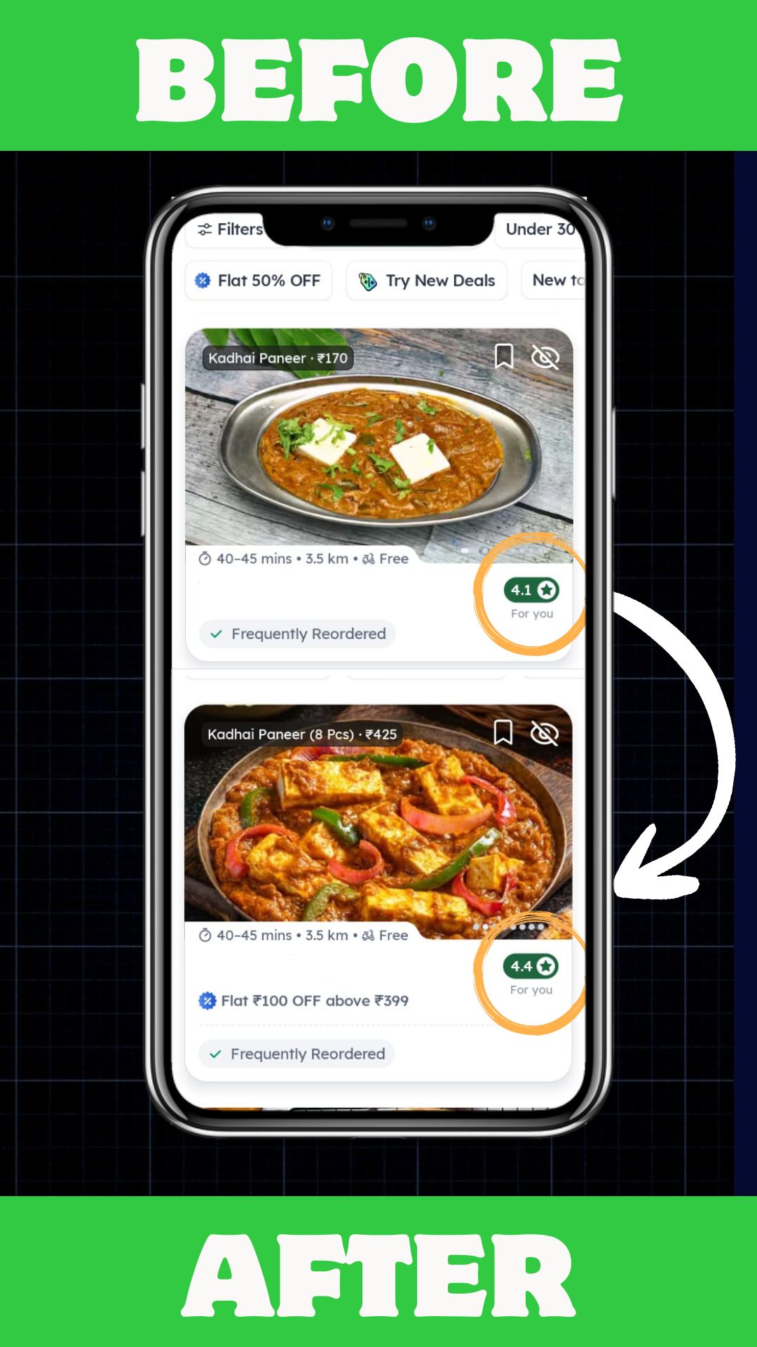 Before and After Comparison 1